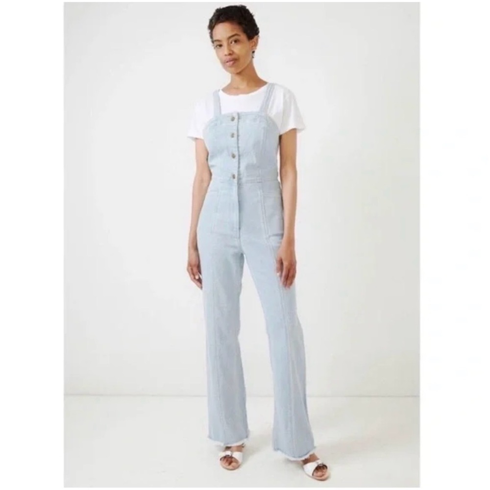 Apiece Apart Sky Blue Denim Top